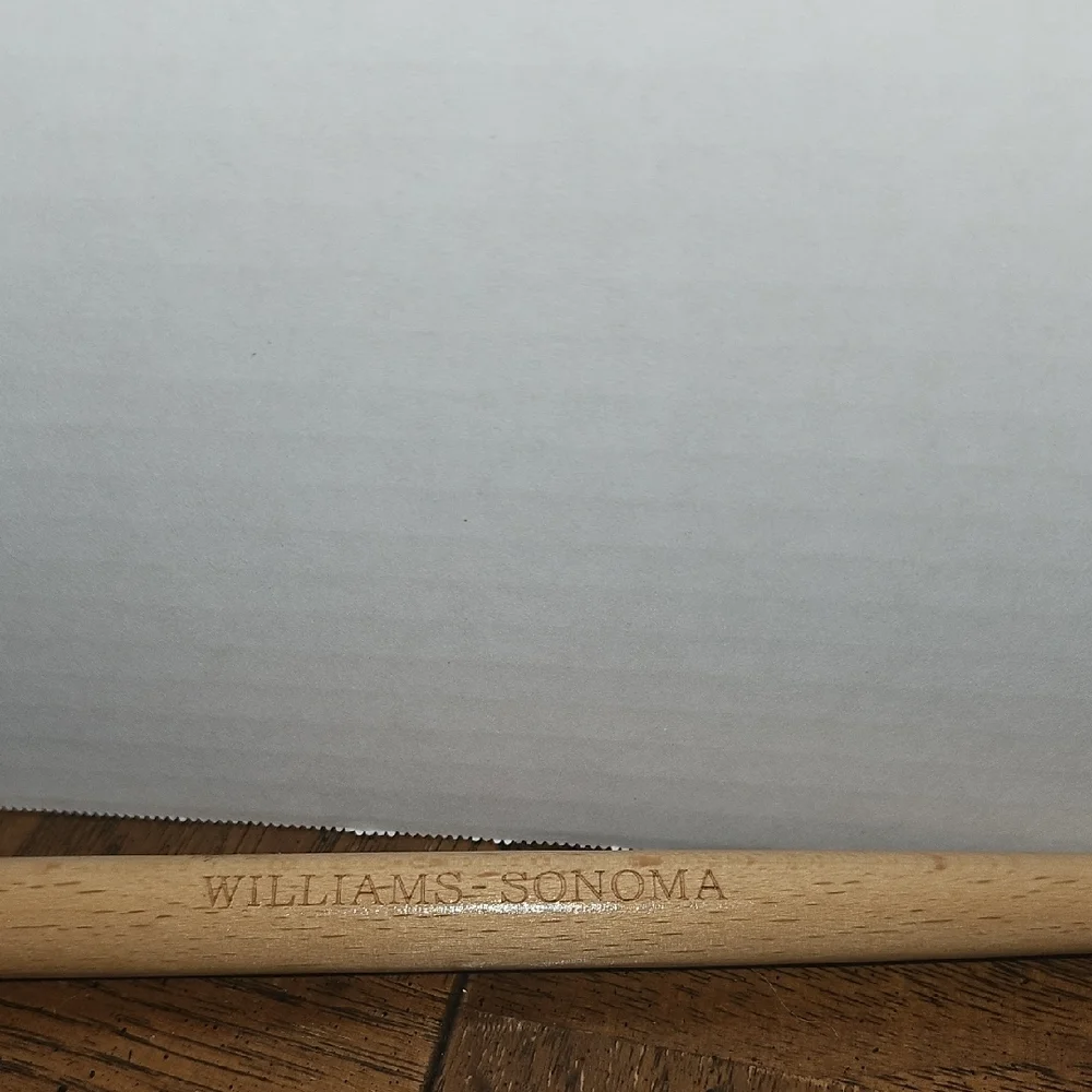 Williams Sonoma Wooden Kitchen Utensil with Branded Handle - Natural Wood